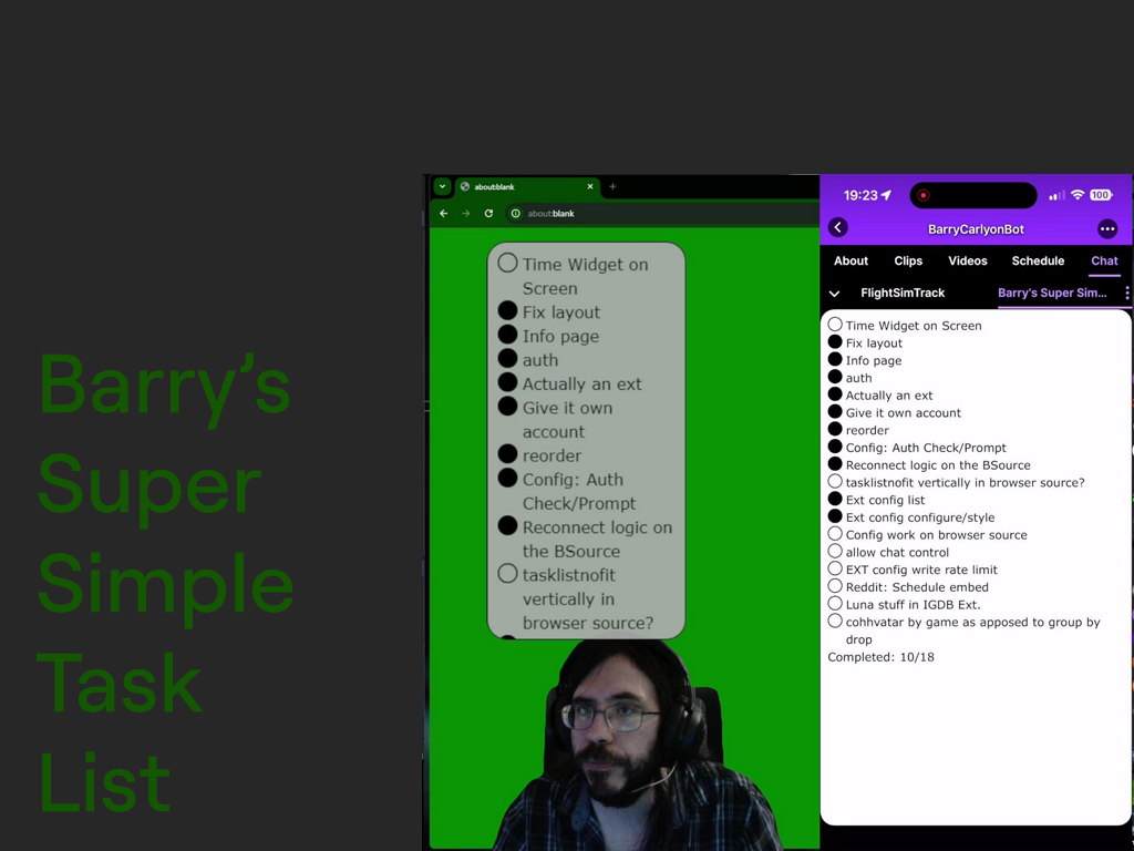 Screenhot 1 for Barry's Super Simple Task List