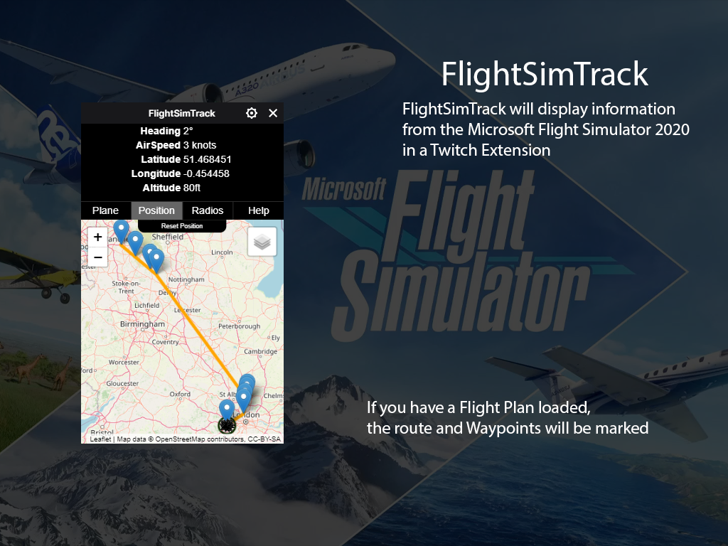 Screenhot 3 for FlightSimTrack