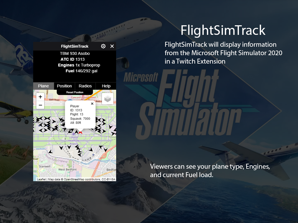 Screenhot 2 for FlightSimTrack